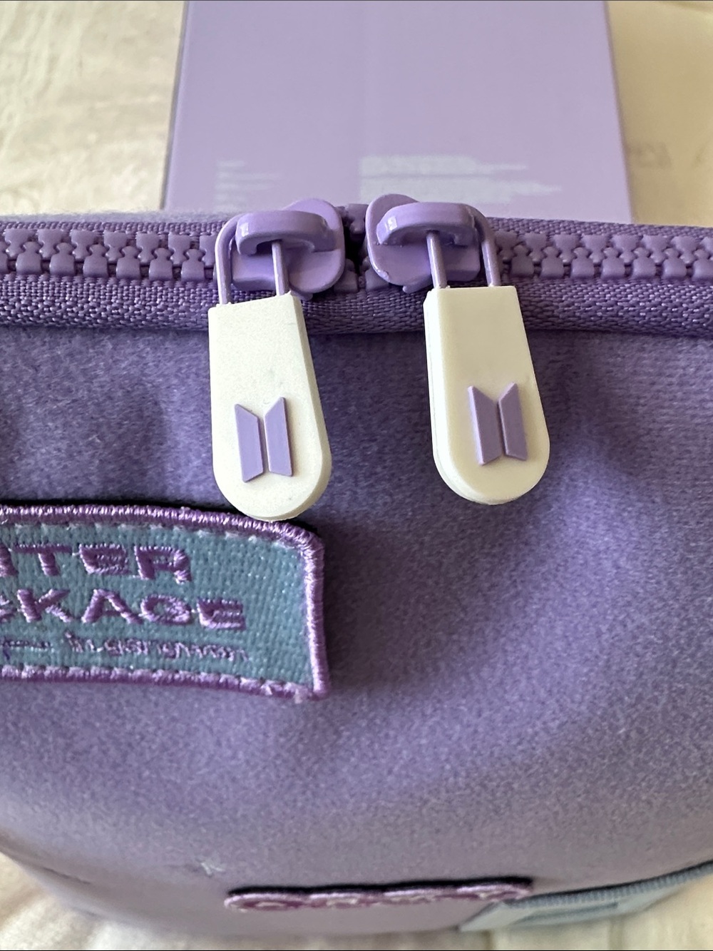 BTS 2021 Winter Package Purple Pouch with Photo Set | Taehyung | Jimin - Picture 10 of 13